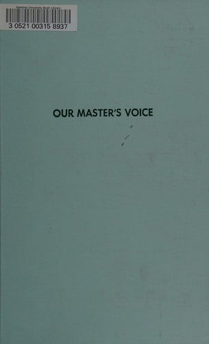 Our master's voice