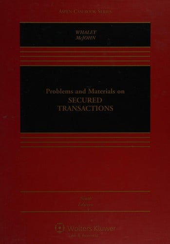 Problems and materials on secured transactions
