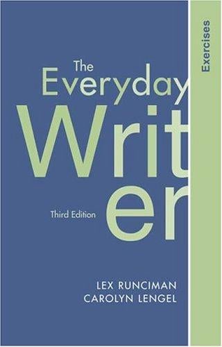 The everyday writer