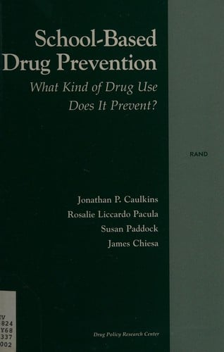 School-based drug prevention