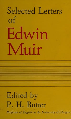 Selected letters of Edwin Muir