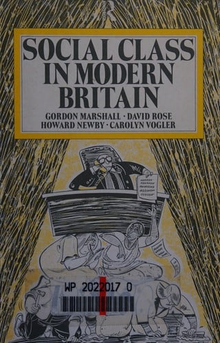 Social class in modern Britain