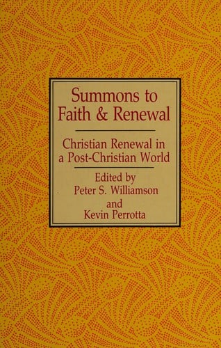 Summons to faith and renewal