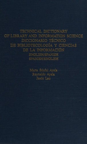 Technical dictionary of library and information science