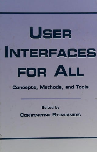 User interfaces for all