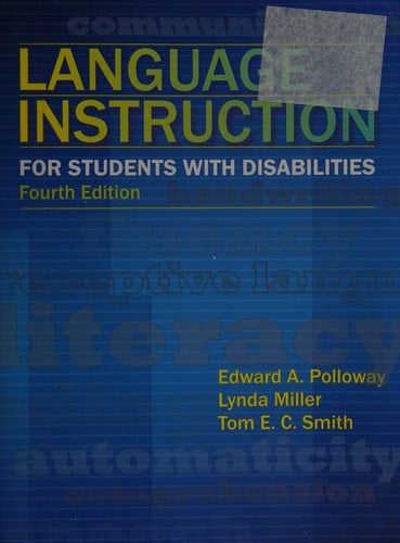 Language instruction for students with disabilities