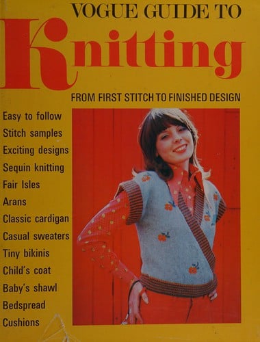 Vogue guide to knitting