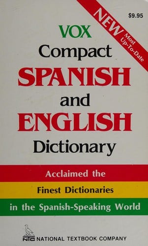 Vox compact Spanish and English dictionary