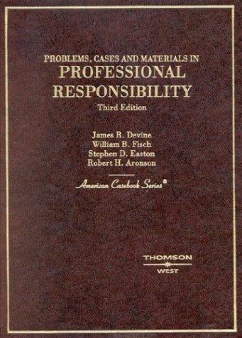 Professional responsibility