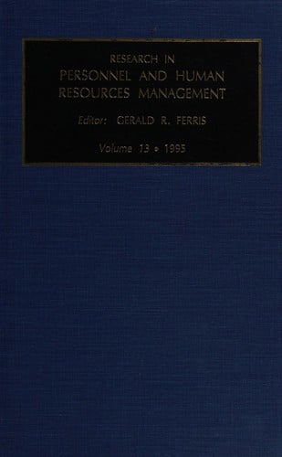 Research in personnel and human resources management