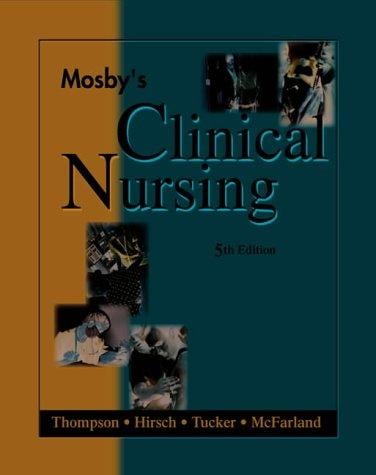 Mosby's clinical nursing
