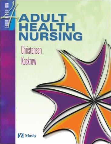 Adult health nursing