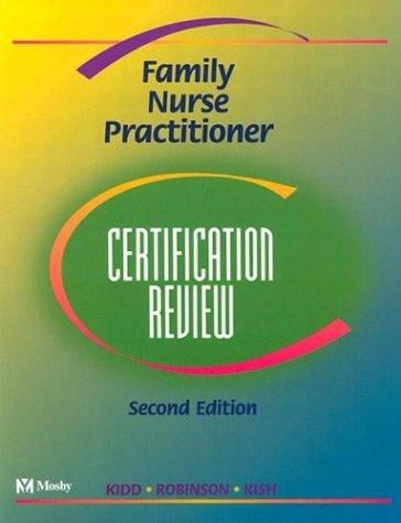 Family nurse practitioner certification review