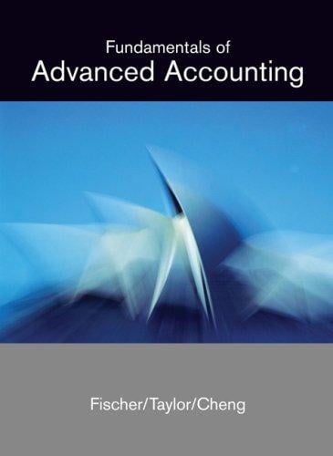 Fundamentals of advanced accounting