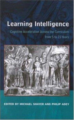 Learning intelligence