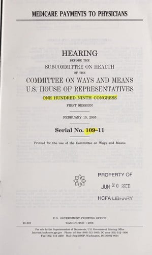 Medicare payments to physicians