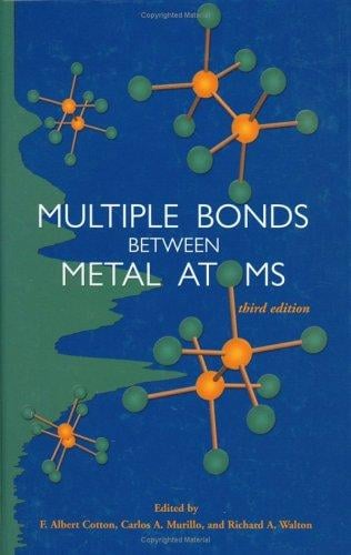 Multiple bonds between metal atoms