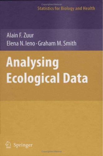 Analysing ecological data