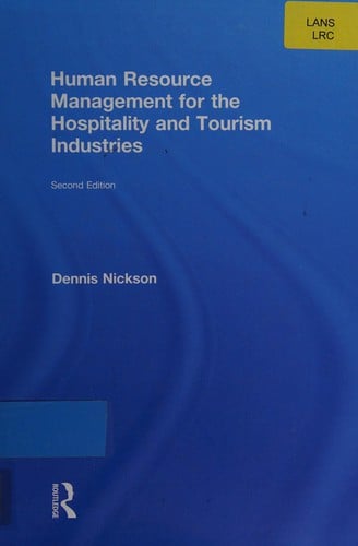 Human resource management for the hospitality and tourism industries