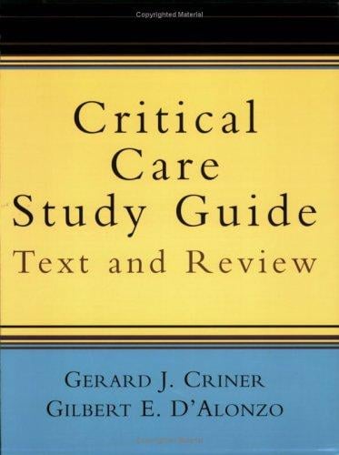 Critical care study guide