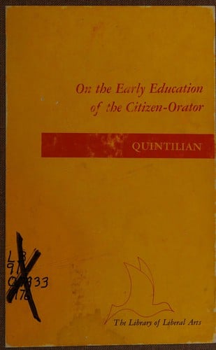 On the Early Education of the Citizen-Orator