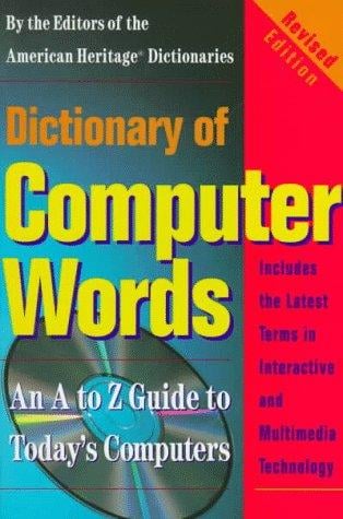 Dictionary of computer words