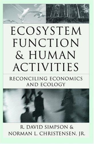Ecosystem function & human activities