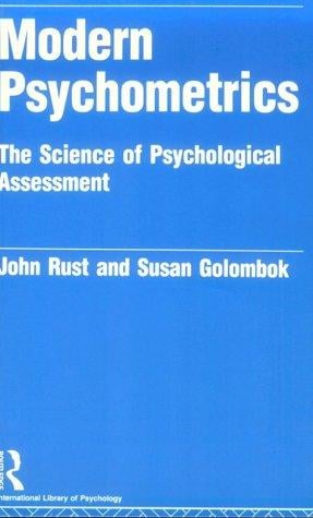 Modern psychometrics