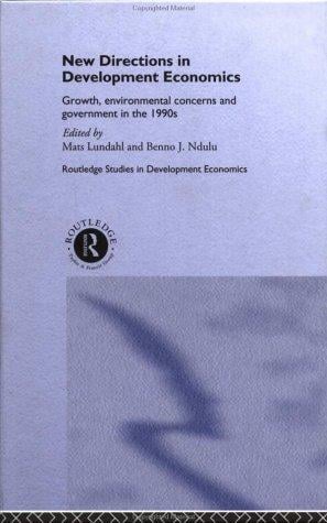 New Directions in development economics