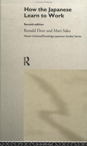 How the Japanese learn to work