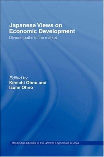 Japanese views on economic development