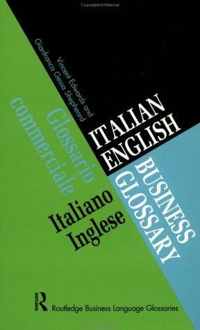 Italian/English business glossary