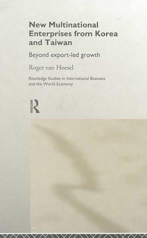 New multinational enterprises from Korea and Taiwan