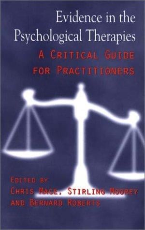 Evidence in the psychological therapies