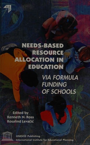 Needs-based resource allocation in education