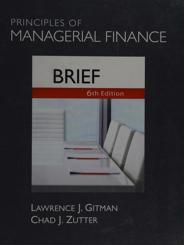 Principles of managerial finance
