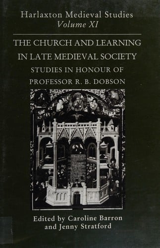 The church and learning in later medieval society