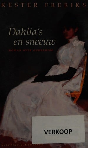 Dahlia's en sneeuw