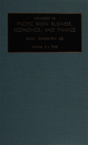 Advances in Pacific Basin business, economics and finance