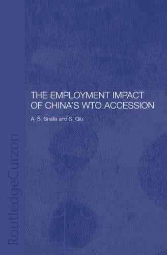 Employment Impact of China's World trade Organisation (Routledgecurzon Studies on the Chinese Economy)