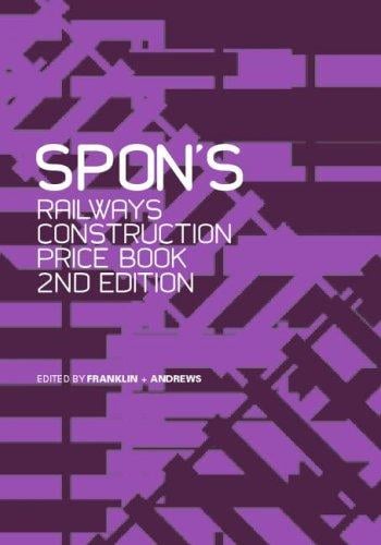 Spon's railways construction price book