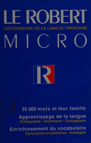 Le Robert micro