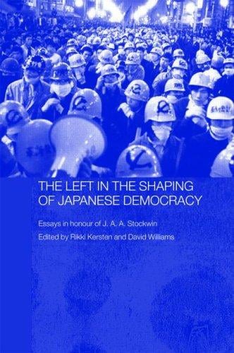 The left in the shaping of Japanese democracy