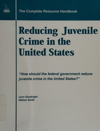 Reducing juvenile crime in the United States