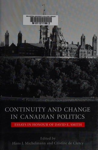 Continuity and change in Canadian politics