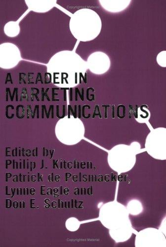 A reader in marketing communications