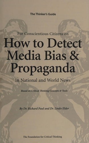 The miniature guide for conscientious citizens on how to detect media bias and propaganda in national and world news