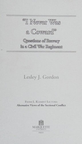 "I never was a coward"