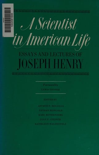 A scientist in American life