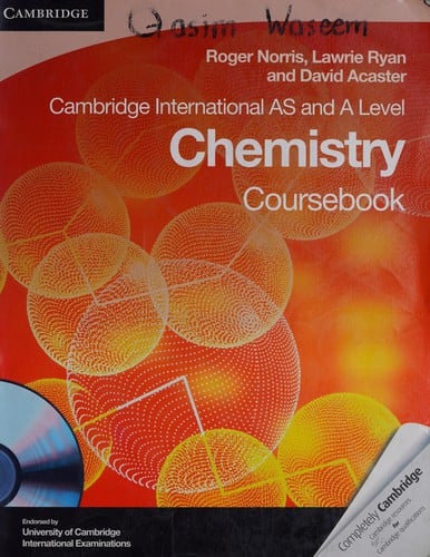 Cambridge international AS and A level chemistry coursebook